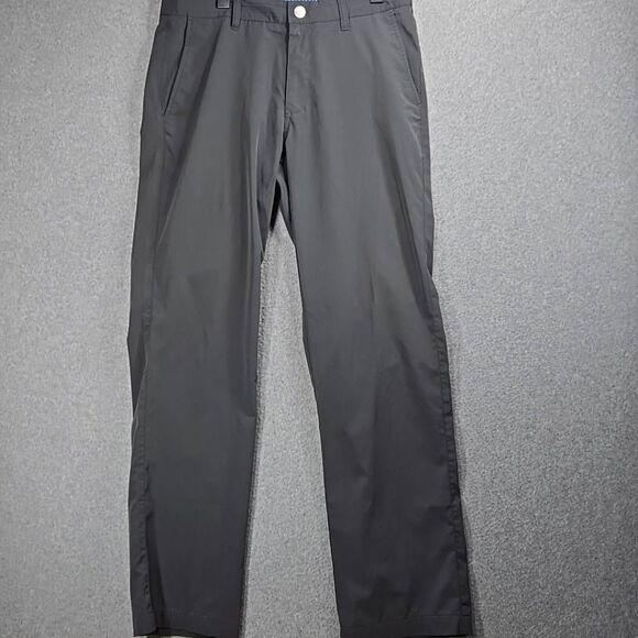 Bonobos Golf Pants Mens 32x34 Gray Highland Tailored Performance Stretch Preppy - Picture 1 of 10